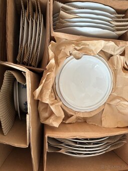 Cibuláková sada 25 dílů – Český porcelán Dubí – NOVÁ, origin - 2