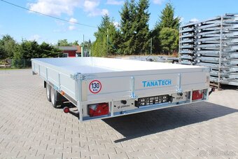 Přívěs MARTZ GT 500 3500kg valník, alu podlaha, ná - 2