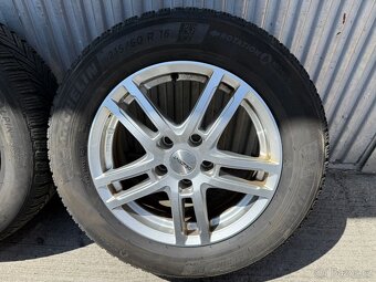 16" Elektrony 5x112 so zimnymi pneumatikami 215/60 R16 - 2