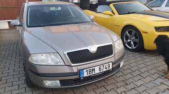 Octavia II 1.6 MPI 75 kw koupena nová v CR 2007 - 2