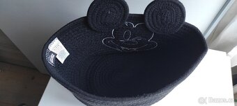textilní pletený košík - Mickey Mouse - 2