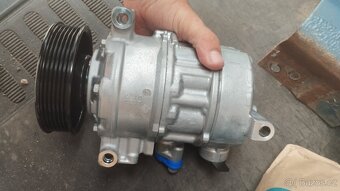 Klima kompresor Škoda, Volkswagen 5Q0816803Hnový originální - 2