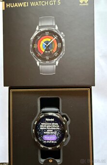Huawei Watch GT 5 46mm Active Blk top, záruka, nikdy ve vodě - 2