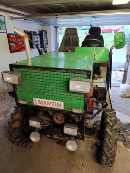 Malotraktor domácí výroby - 2