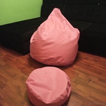 Sedací vak s podnožkou - 2