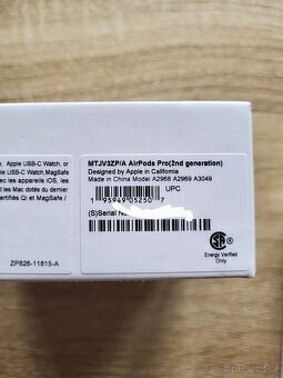 AirPods Pro 2 – nové, originál - 2