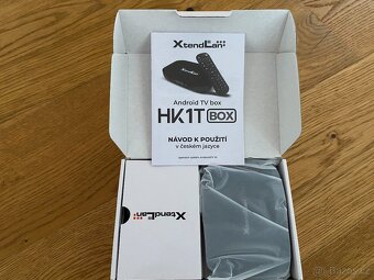 Multimediální centrum XtendLan Android TV box HK1T černý - 2