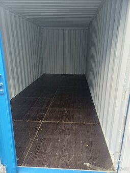 Lodní kontejner 20´ zánovní, RAL 5010 - 2