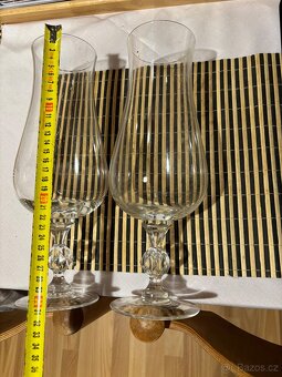 Skleněné vysoké číše - 2