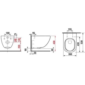 Závěsné WC Jika Mio N - 2