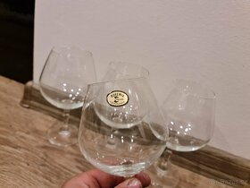 Skleničky skleněné, křišťálové, broušené - 2