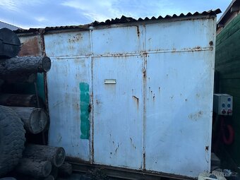 Stavebni bunka bouda garaz - 2