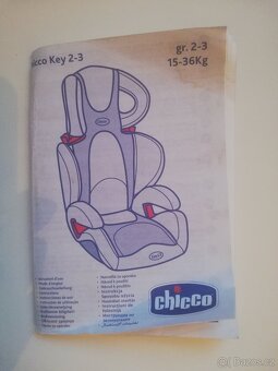 Chicco 15- 36kg.autosedačka - 2