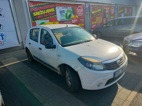 Bílé SANDERO 1.4 55kW 2009 LPG 189 135 pojízdné na opravu ne - 2