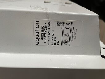 Radiátor WINNER 1000 / 230 V - 50 Hz - 2