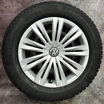 Kola 5x112 VW Sharan 205/60/16 DOT24 nejeté zimní - 2