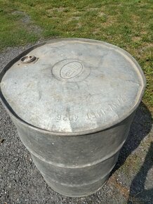 Kovový sud pozink 200l - 2