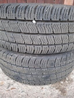 Renault Trafic II - 2x disky se zimním pneu 205/65 R16C - 2