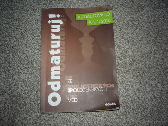 Odmaturuj z biologie, společenských věd,Literatura pro SŠ - 2