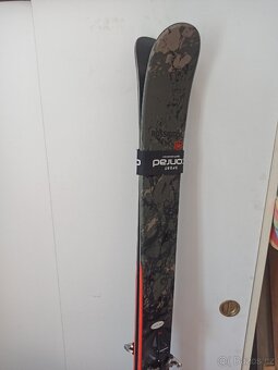 Prodám Skialp set, lyže, vázání, pásy - 2