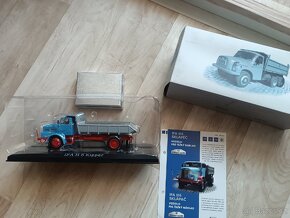 Modela auta užitková vozidla IFA H6 sklápěč - 2