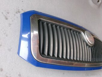 Fabia 1 maska kapoty facelift modrá barva 4590 - 2