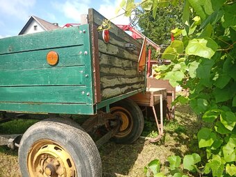 Prodám vlek za poníky a nebo na předělání za malotraktor - 2