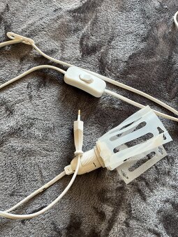 STRÅLA Kabel se zástrčkou, bílá, 4 m - 2