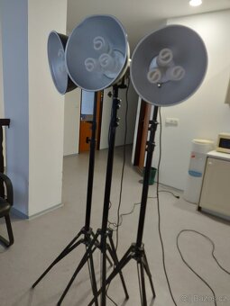3x Studiová světla Walimex Daylight 450T - 2
