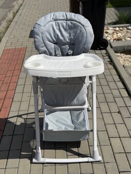 Dětská jídelní židlička Hauck Sit'n Relax 3v1 stretch grey - 2