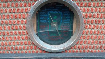 Historické rádio lampové dřevěné - 2