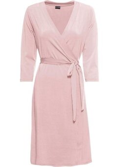 Růžové zavinovací šaty vel.42/44 - 2