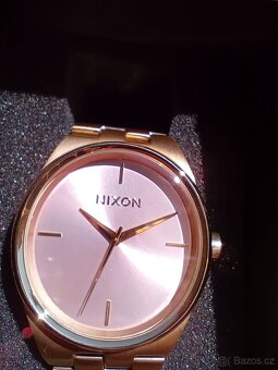 Dámské hodinky Nixon Idol Light Gold/Pink - 2