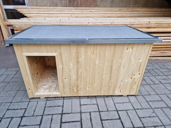 Zateplená psí bouda L - 2