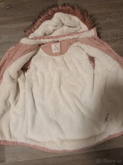 Dívčí zimní bunda/kabát vel. 140/146 - 2