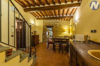 Apartmán Niccolo v Cortoně, Toskánsko - 2