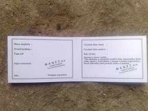 KARTIČKA MANET KORÁDO 2 KW - 2