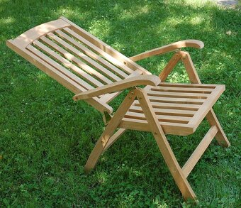 Teakové křeslo - 2