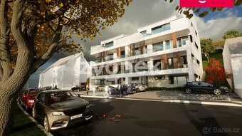 Ateliér 3+kk s terasou v novostavbě projektu REZIDENCE PO... - 2