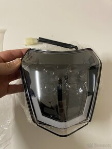 KTM EXC LED světlo, černé s LED páskem, nové, homologace - 2