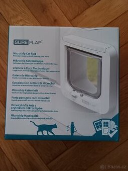 SureFlap kočičí dvířka s mikročipem - NOVÉ - 2