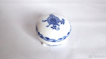 T010a_ Dóza, cibulák, porcelán, retro - 2