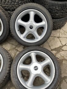 Alu kola 4x108 včetně zimních pneu 225/50 R17 - 2