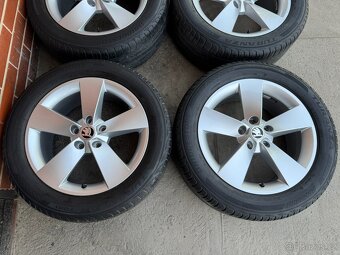Alu 17" 5x112,škoda Ratikon, letní 70%, KaroQ, TOP - 2