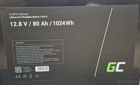 Baterie LiFePo4 Green Cell 12,8V 80Ah, 1024Wh - 2