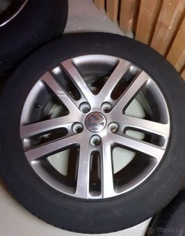 Alu kola VW 5x112 r16 6,5j et50 pneu 205/55/16 - 2