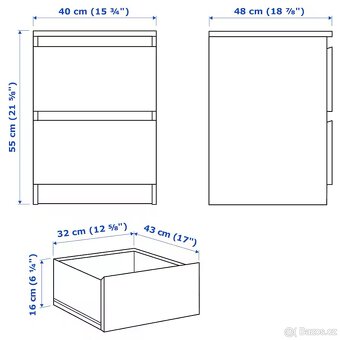 Komoda MALM IKEA - 2