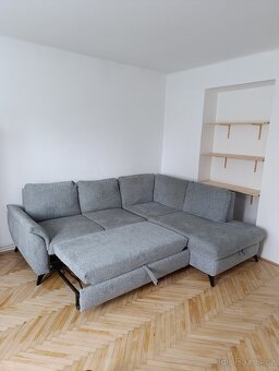 Rohový rozkládací gauč s úložným prostorem - 2