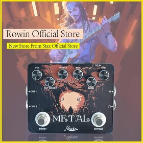 Kytarový efektový pedál Rowin LTL-03 Metal , Nový - 2