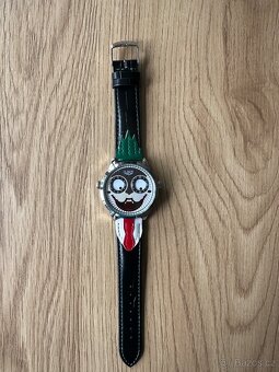 Hodinky LIGE - klaun Joker (2 ciferníky ve tvaru očí) - 2